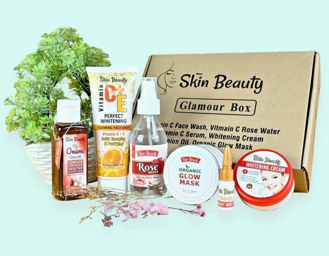 Skin Beauty Vitamin C Whitening & Glow Complete Skincare Kit