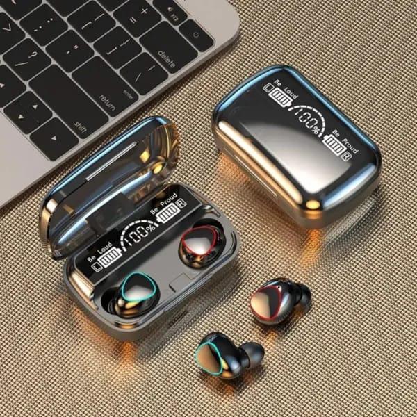 Wireless Bluetooth Earbuds with LED Digital Display