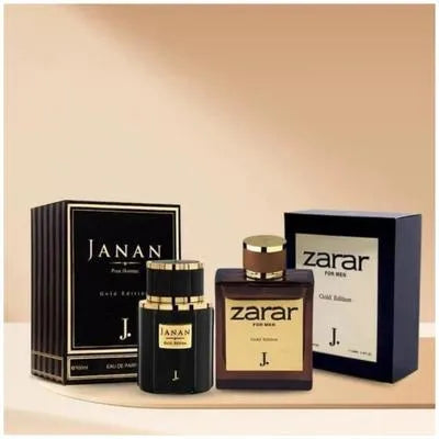 Janan Gold Edition & Zarar Gold Edition Perfume Set for Men